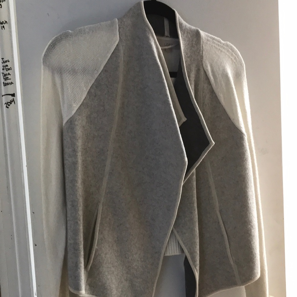 Creme Open Wool sweater